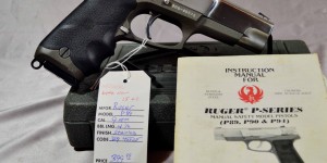 Ruger P89 STAINLESS 9mm Hi-Cap 15+1  